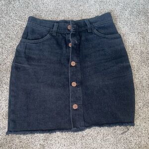 Monki Black Pencil Mini Skirt Casual